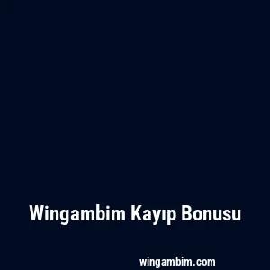 Wingambim Kayıp Bonusu